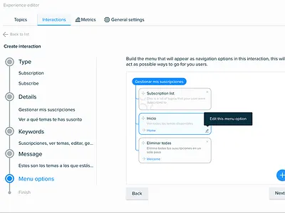 Chatbot CMS wizard chatbot