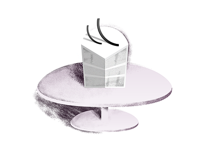 Elegant cake - No. 6 cake elegant grainy illustration noise pretty sweet texture