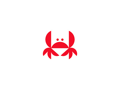 little craby bangalore character crab icon india kerala kochi little crab logo mark minimal illustration shylesh