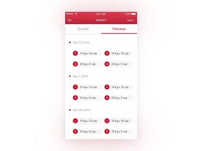 Medical Timeline app UI design android app design icon ios mobile phone ui ux