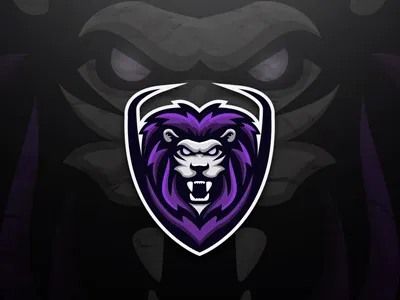 Lion Mascot Logo | Lion eSports Logo blue esport esports game gaming lion logo mascot sport team video