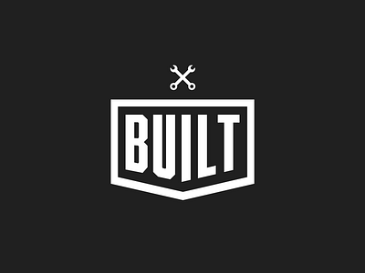 Built brand built identity logo mark spanners