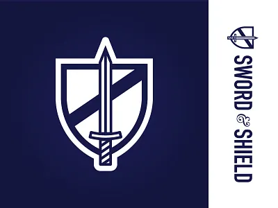 Sword & Shield | #ThirtyLogos Day 12 logo shield sword thirty logos thirtylogos
