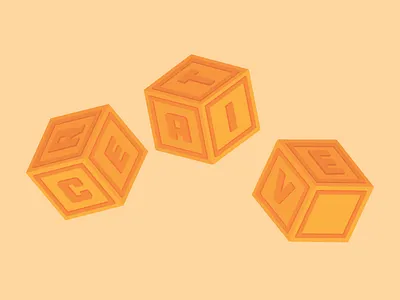 Creative Block(s) blocks creative block flat design