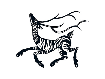 Heraldry 2 animal animals coat of arms deer fawn heraldry stag stripes zebra