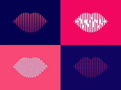 Love Sounds audio lips love noise sound wave