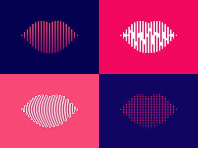 Love Sounds audio lips love noise sound wave