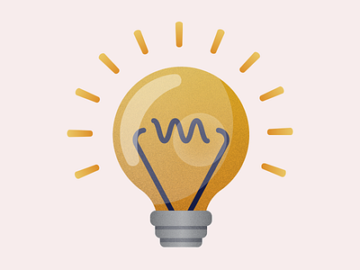 iMessage Light Bulb Sticker bulb illustration imessage light lightbulb sticker