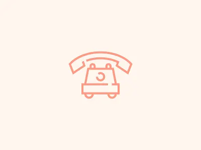 Telephone icon illustration phone telephone