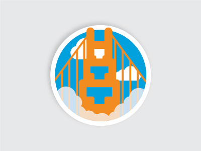 Golden Gate Bridge - I HEART SAN FRANCISCO bay area bridge golden gate golden gate bridge iconography icons landmarks san francisco sf