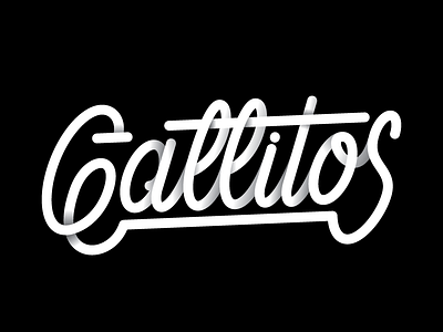 Gallitos Vol 2 brand lettering