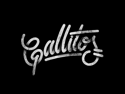 Gallitos vol. 1 lettering