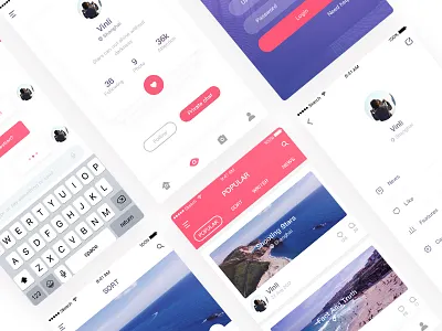 App - Travel - 4 app focus ride ue ui ux