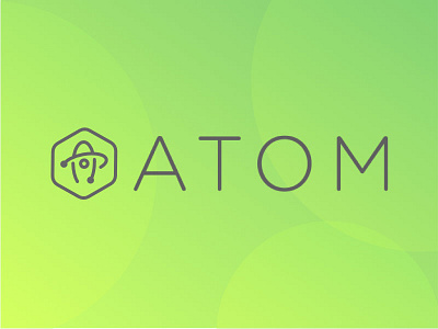 Atom Editor Logo a atom github icon logo