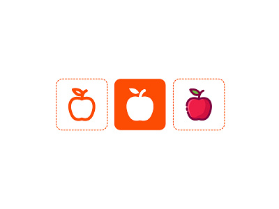 Apple Fruit design fruit icon user interface web