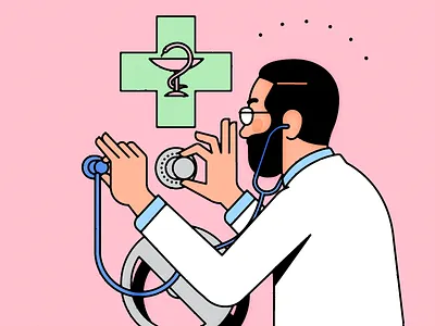 Safe doctor health health insurance medicine system