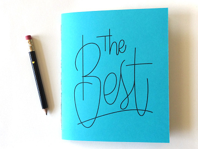 The Best 70s ballpoint groovy lettering monoline monoweight script script lettering summer summer of love for letters typography
