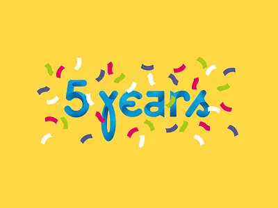 Screenshot anniversary branding celebration cheerful graphic logo visual