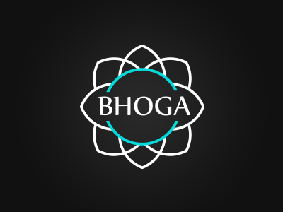 Bhoga brand branding food healthy logo logodesign