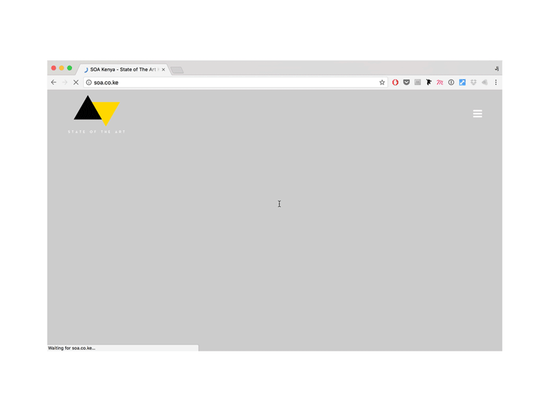 Soa - Animated Header animation javascript web