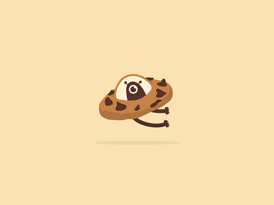 Cookie Monster branding cookie logo logo design mark monster monster logo vector