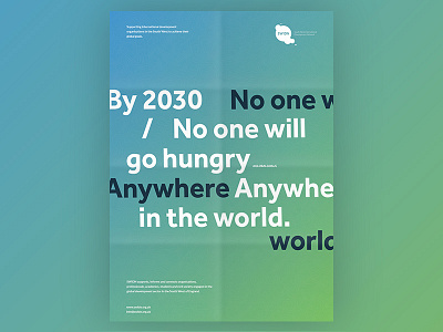 Global Goals bright global goals gradient modern type