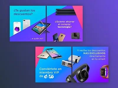 Social Media Carrousel Ad - Newsletter Engagement ad ads carrousel facebook fb instagram instagram post lead newsletter post slideshow tech
