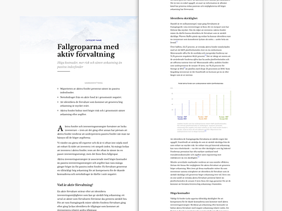 White Papers bar graph charts finance font footnotes graph hyperlinks investment long form type typography