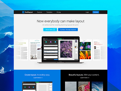 Swiftlayout landing page landing layout page swiftlayout