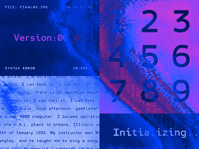 Syntax Error branding design distortion font glitch syntax error type design typography