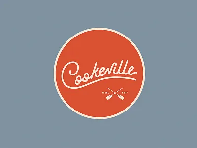another Cookeville Reserve badge badge logo logotype retro script type vintage