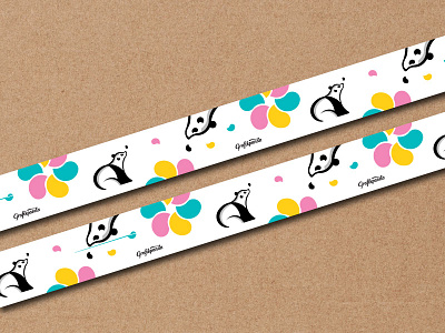 Stickermule free custom tape - draft Grafikpanda free stickermule tape vector