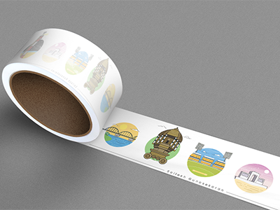 Sticker Mule Packing Tape