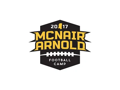 Football Camp Logo identity logo logo design