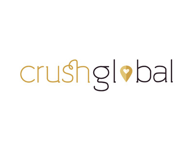 Crushglobal Logo brand branding graphic design logo logo design