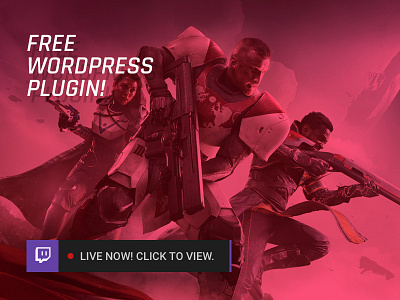 Stream Status for Twitch plugin for WordPress free freebie plugin twitch wordpress
