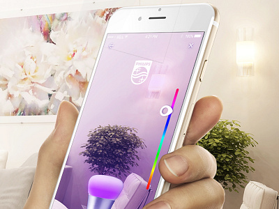 Philips Hue ar iphone lighting mobile philips