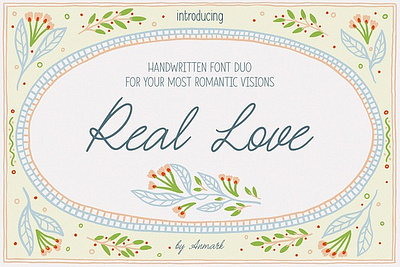 Real Love Wedding Font Duo bold font calligraphy font canva font cursive font handwritten font instagram font logo font monogram font note font procreate font provence wedding quirky font quote font script font social media font textured font wedding stationary whimsical font