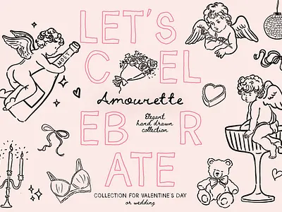 Minimal Mockup be my valentine hand drawn illustrations love heart quirky wedding romantic frames save the date valentine clipart valentine svg valentines day wavy border wedding doodles wedding invitation whimsical illustration