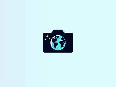 Photo Earth camera earth icon logo nature photo photography planet stars travel