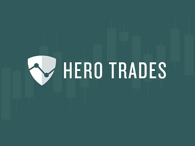 Hero Trades brand branding green logo