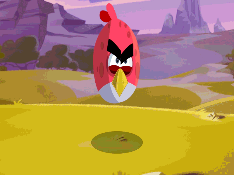 Angry Bird 2d after effects angery birds animation gif motion