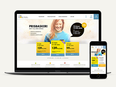 CBB Mobil design ecommerce responsive webdesign