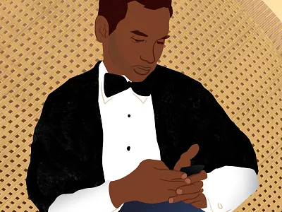 Repair Work aziz ansari drake illustration master of none more life pop culture the baffler tv