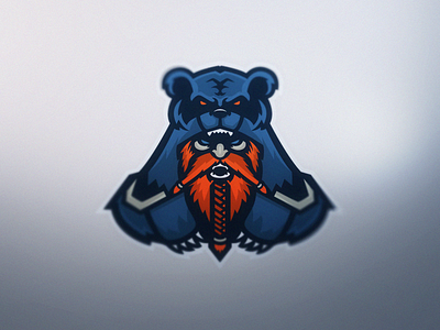 North Man branding esports esports logo gaming logo man mascot mascot logo nordic north sports warrior