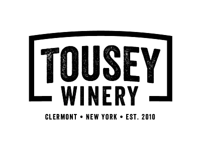 Winery Logo logo stamp typographic wine winery