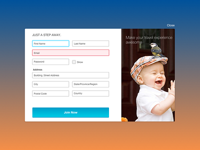 Getting user in register