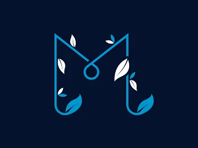 Pre-made LOGO for sale - Letter M 01 china hong kong leaf letter m logo logos m mack minimalism music pre made