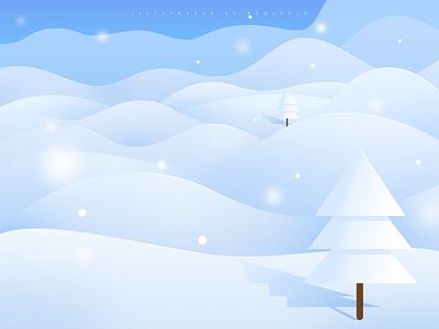 Snow illustrations
