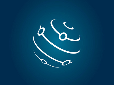 Pre-made LOGO for sale - Globe 01 big data china hong kong it logo logos mack minimalism network pre made security